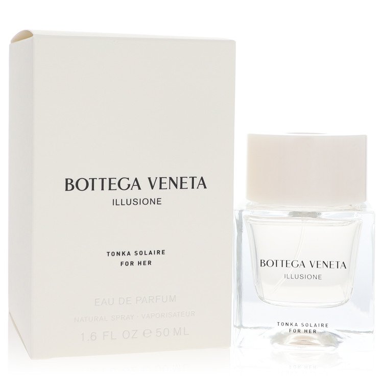 2pcs Combo Luxury Bottega Veneta Illusione Tonka Solaire by Luxury Bottega Veneta Eau De Parfum Spray 1.7 oz Women