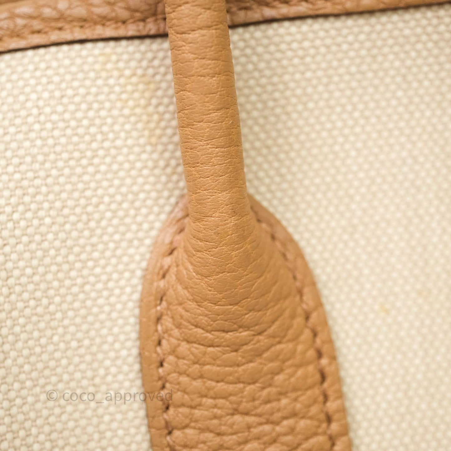 Hermès Garden Party 30 Beton 8L/Biscuit 48 Canvas