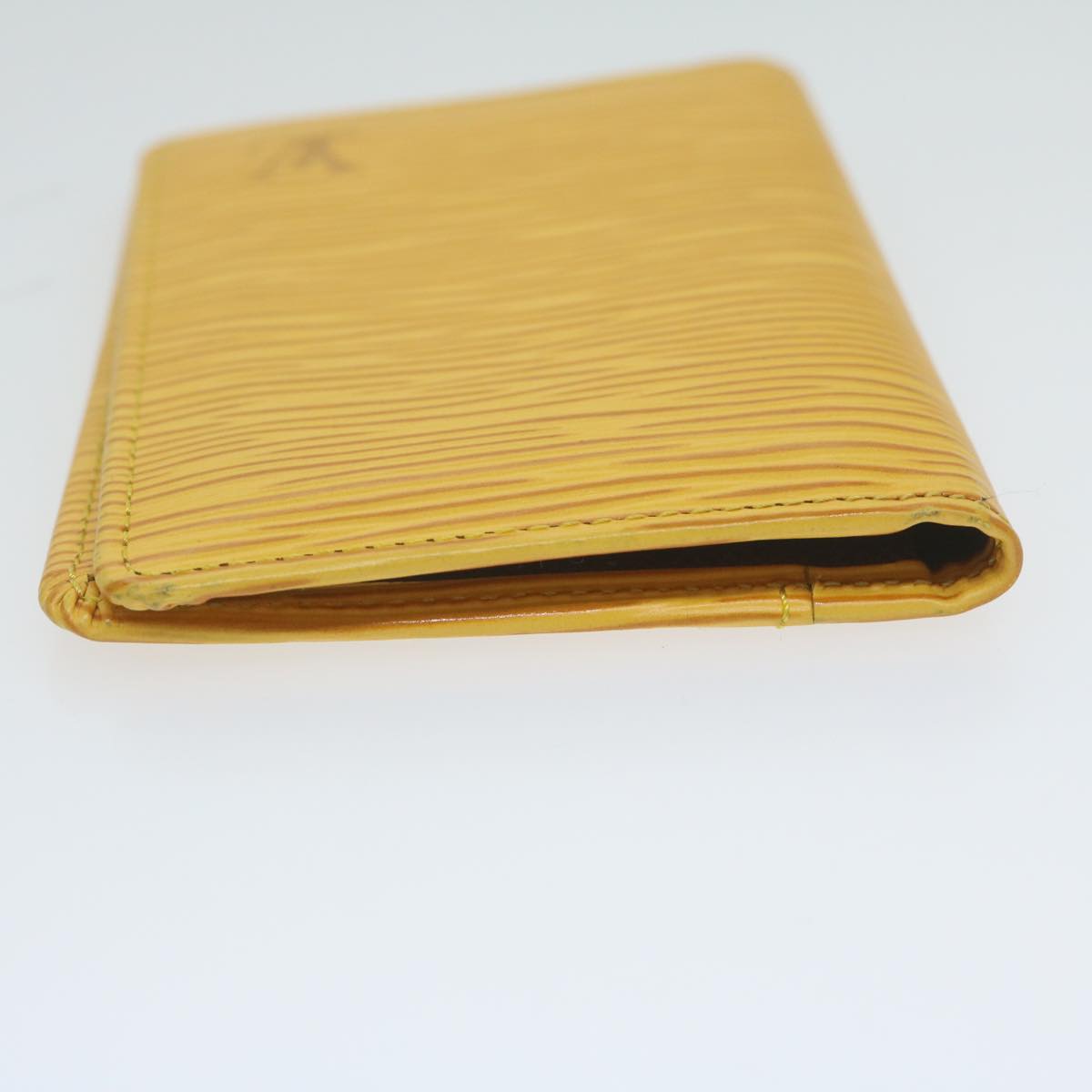 LOUIS VUITTON Epi Organizer Dupoch Card Case Yellow M63589 LV 62120