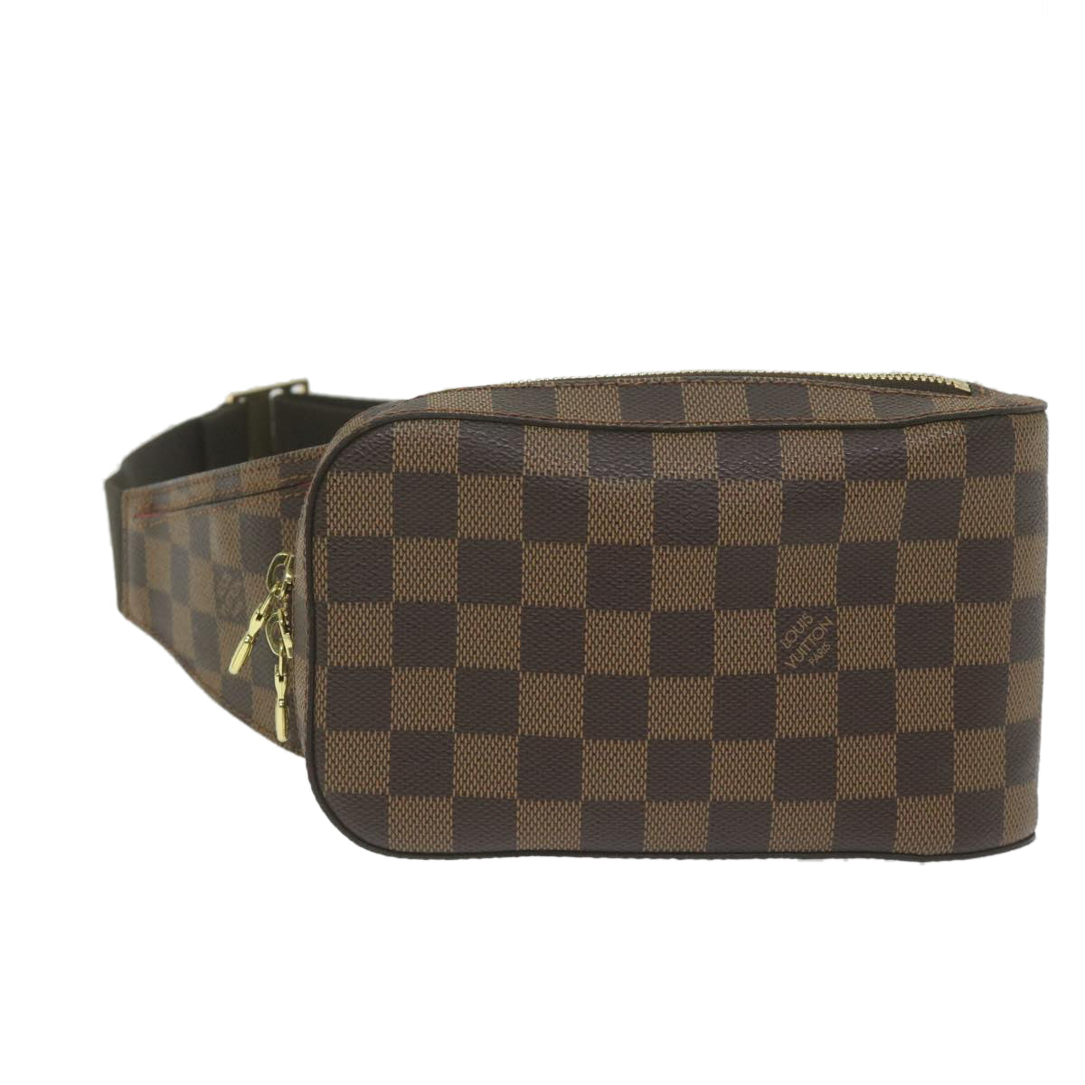 LOUIS VUITTON Damier Ebene Geronimos Shoulder Bag N51994 LV 62128A