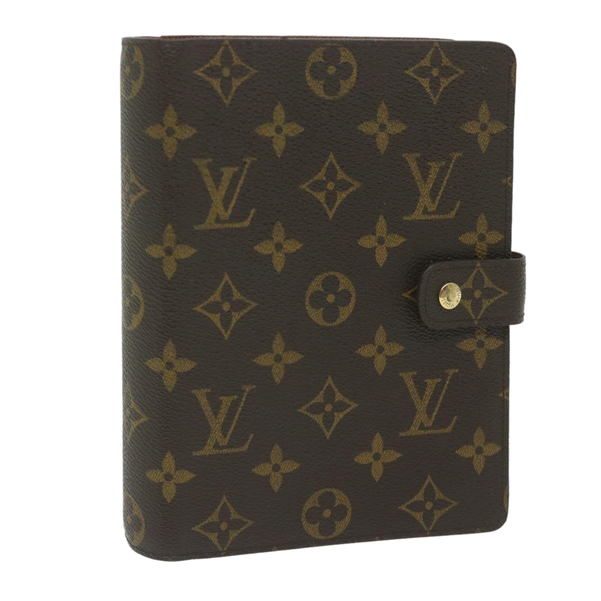 LOUIS VUITTON Monogram Agenda MM Day Planner Cover R20105 LV 62152