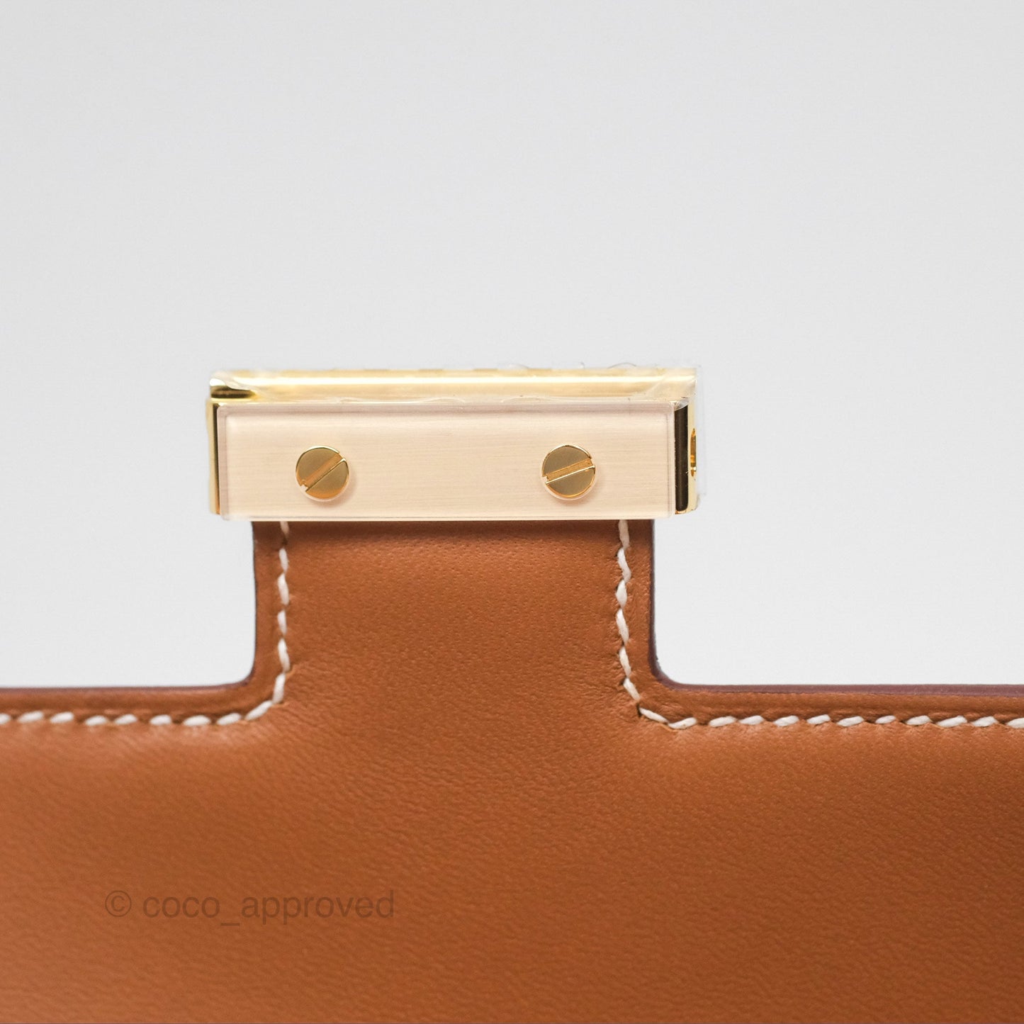 Hermès Constance Elan Gold Epsom Gold Hardware
