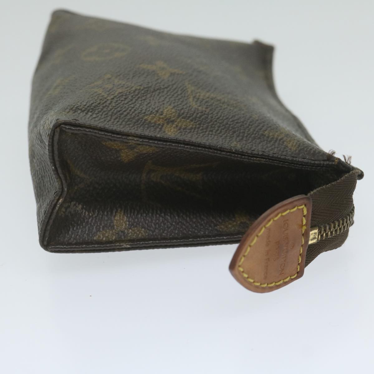 LOUIS VUITTON Monogram Poche Toilette 15 Pouch M47546 LV 62165