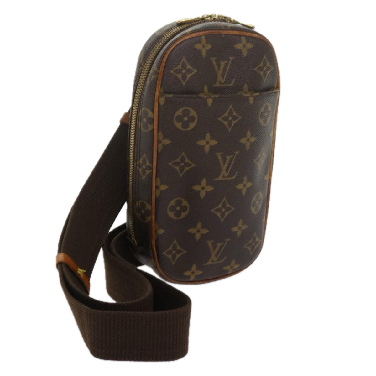 LOUIS VUITTON Monogram Pochette Gange Shoulder Bag M51870 LV 62171