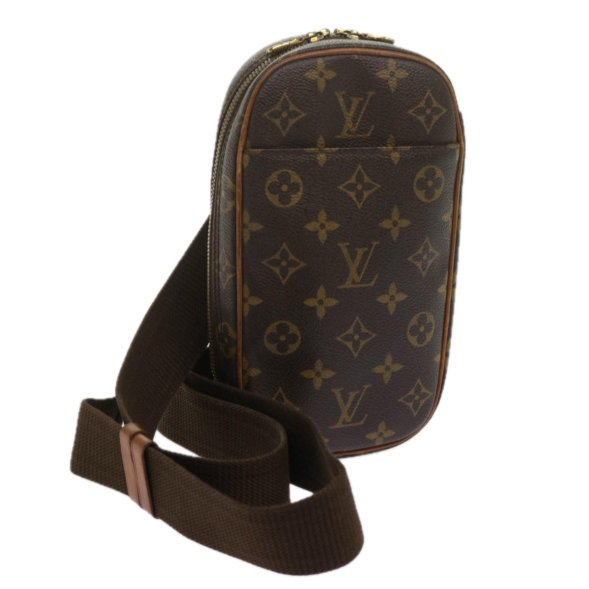 LOUIS VUITTON Monogram Pochette Gange Shoulder Bag M51870 LV 62172