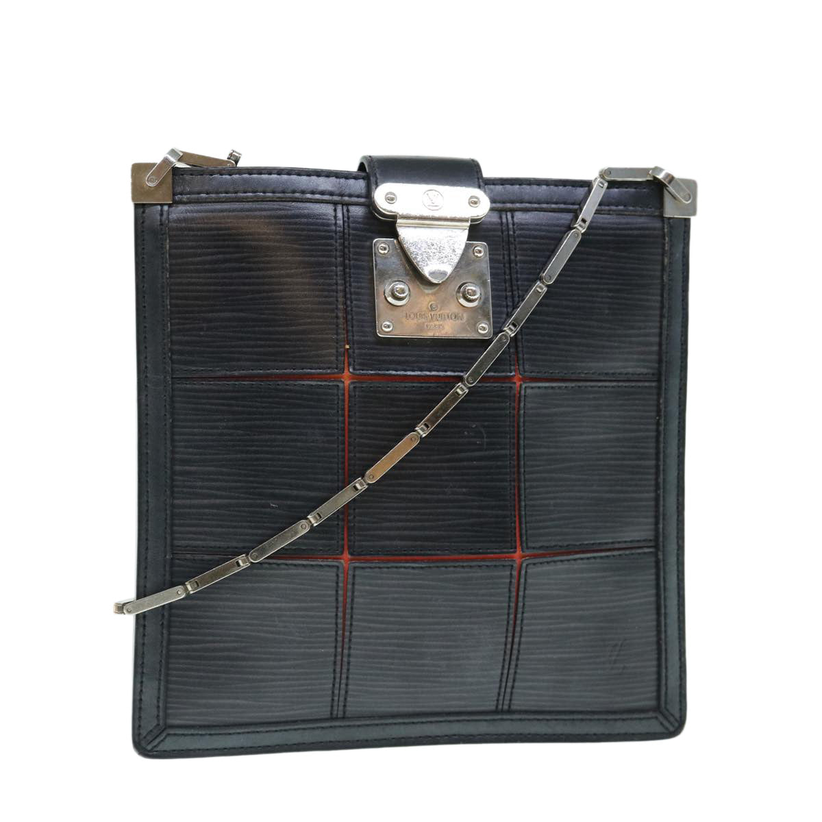 LOUIS VUITTON Epi Stretch Mojito Shoulder Bag Pouch Black M54612 LV 62173