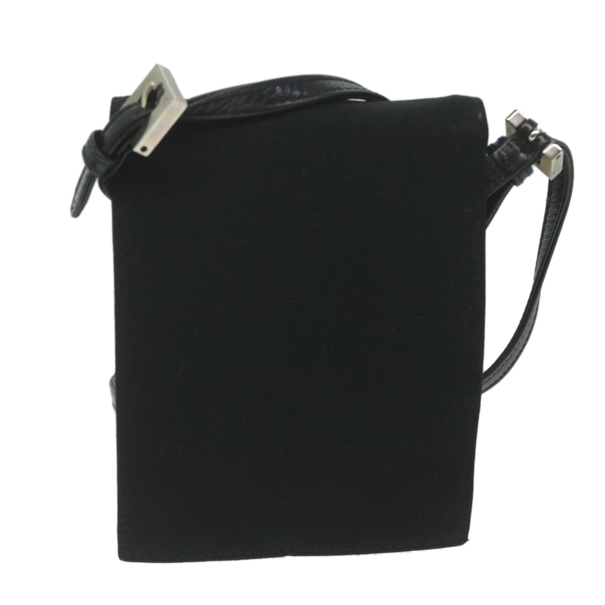 Luxury FendiMamma Shoulder Bag Nylon Black62178