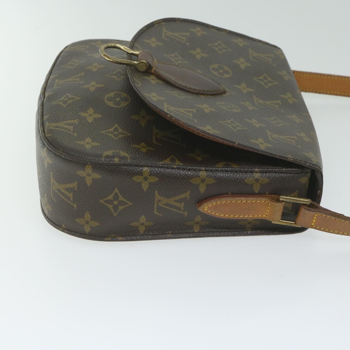 LOUIS VUITTON Monogram Saint Cloud GM Shoulder Bag M51242 LV 62182