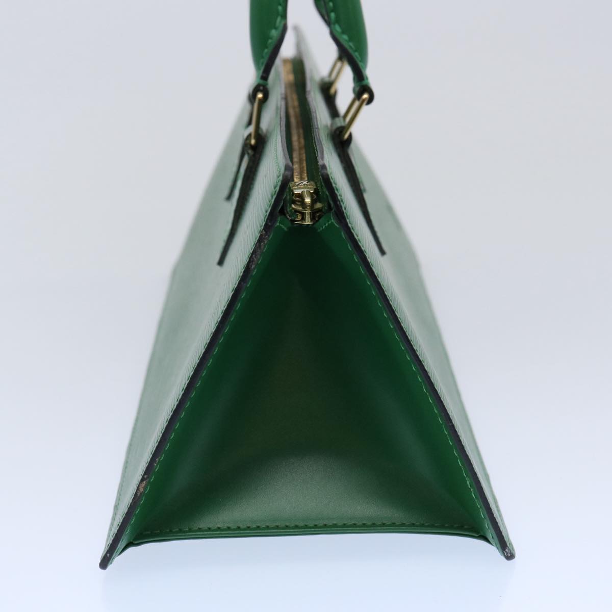 LOUIS VUITTON Epi Sac Triangle Hand Bag Green M52094 LV 62214