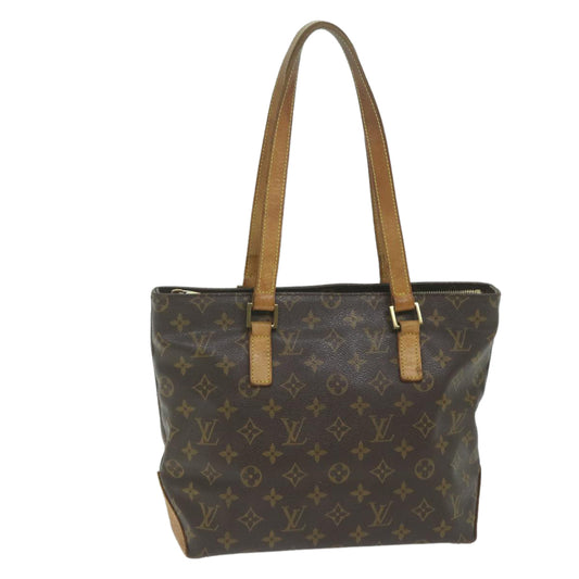 LOUIS VUITTON Monogram Cabas Piano Tote Bag M51148 LV 62220