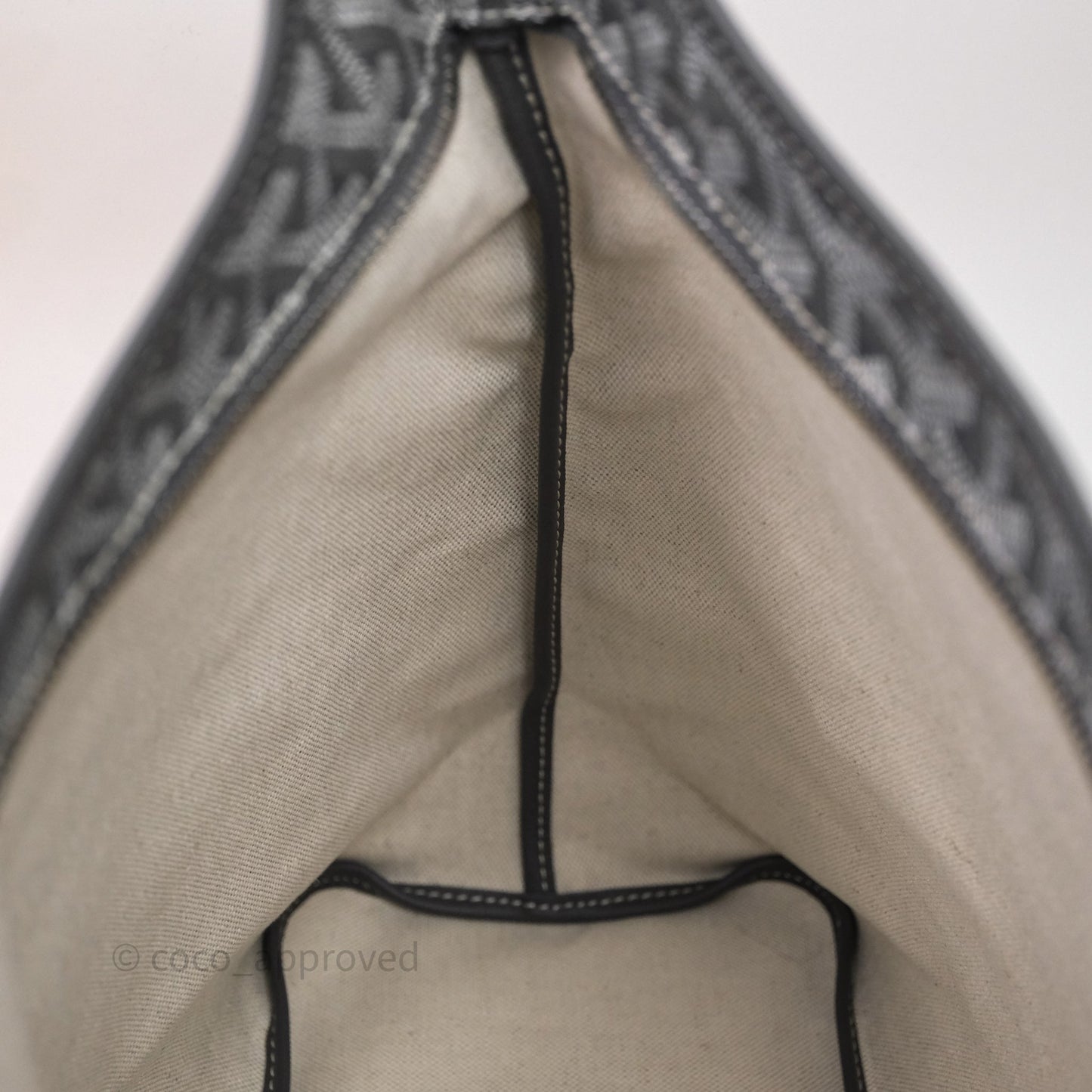 Goyard Bohème Hobo Bag Grey Goyardine Canvas