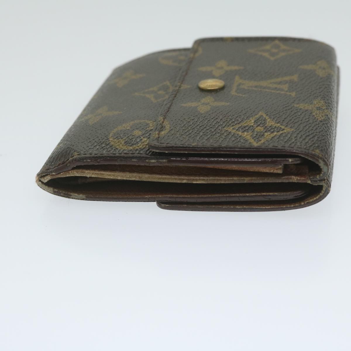 LOUIS VUITTON Monogram Portefeuille Elise Wallet M61654 LV 62227