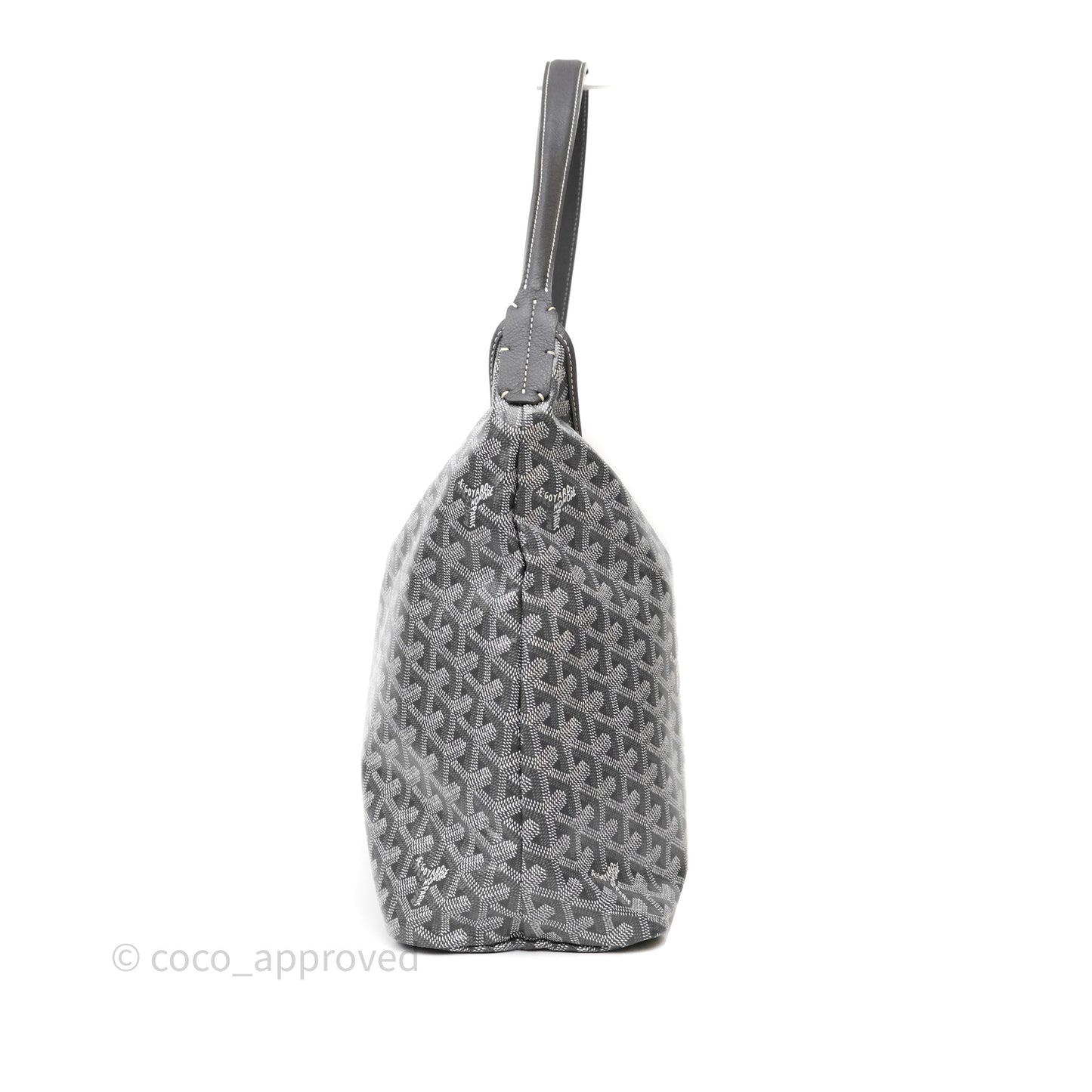 Goyard Bohème Hobo Bag Grey Goyardine Canvas