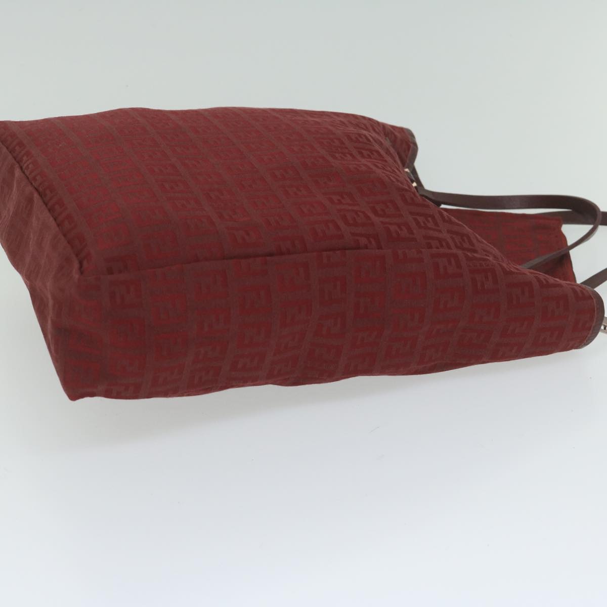 Luxury FendiZucchino Canvas Hand Bag Red62237