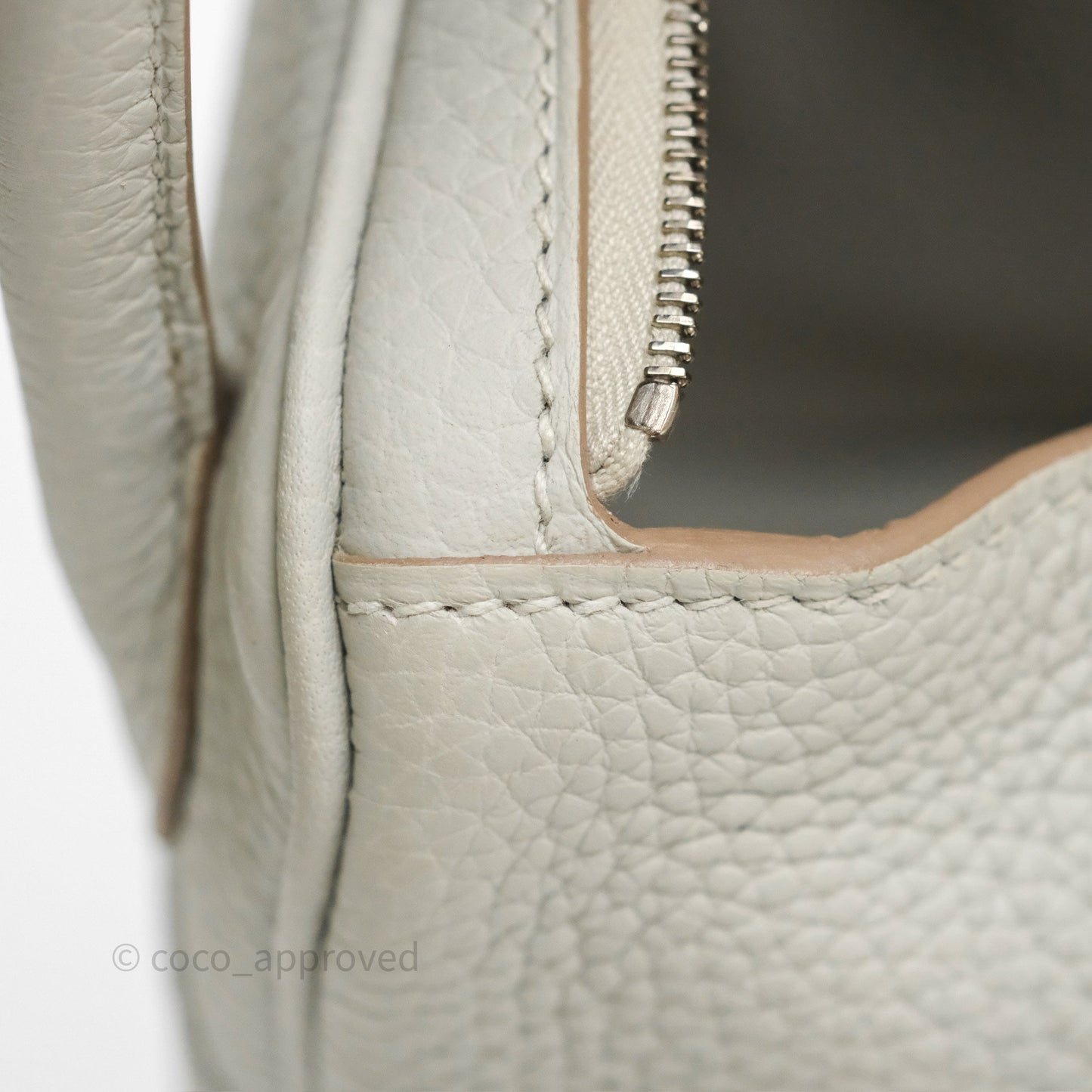 Hermès Lindy 26 Gris Perle 80 Clemence Palladium Hardware
