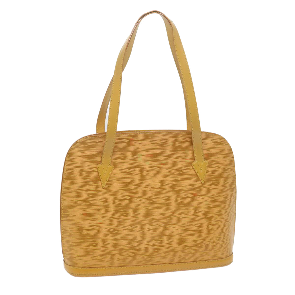 LOUIS VUITTON Epi Lussac Shoulder Bag Yellow M52289 LV 62250