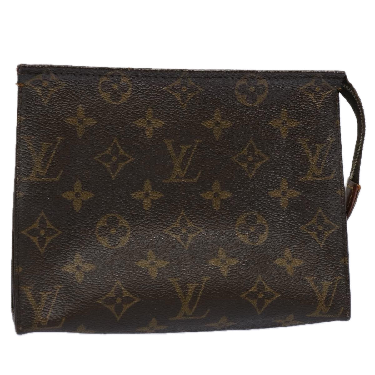 LOUIS VUITTON Monogram Poche Toilette 19 Pouch M47544 LV 62260
