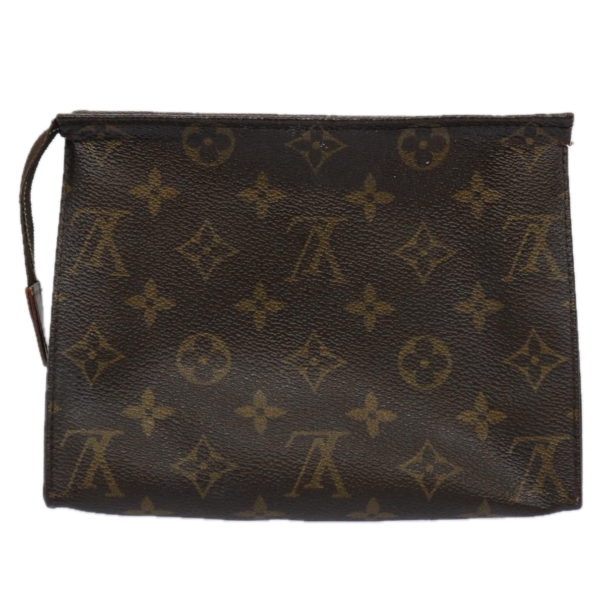 LOUIS VUITTON Monogram Poche Toilette 19 Pouch M47544 LV 62260