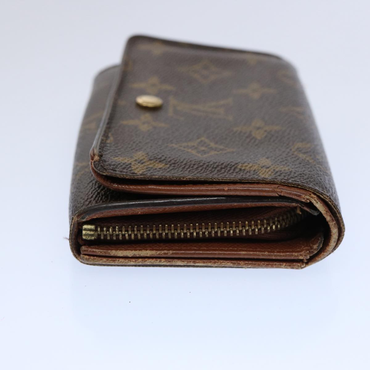 LOUIS VUITTON Monogram Porte Monnaie Billets Tresor Wallet M61730 LV 62264