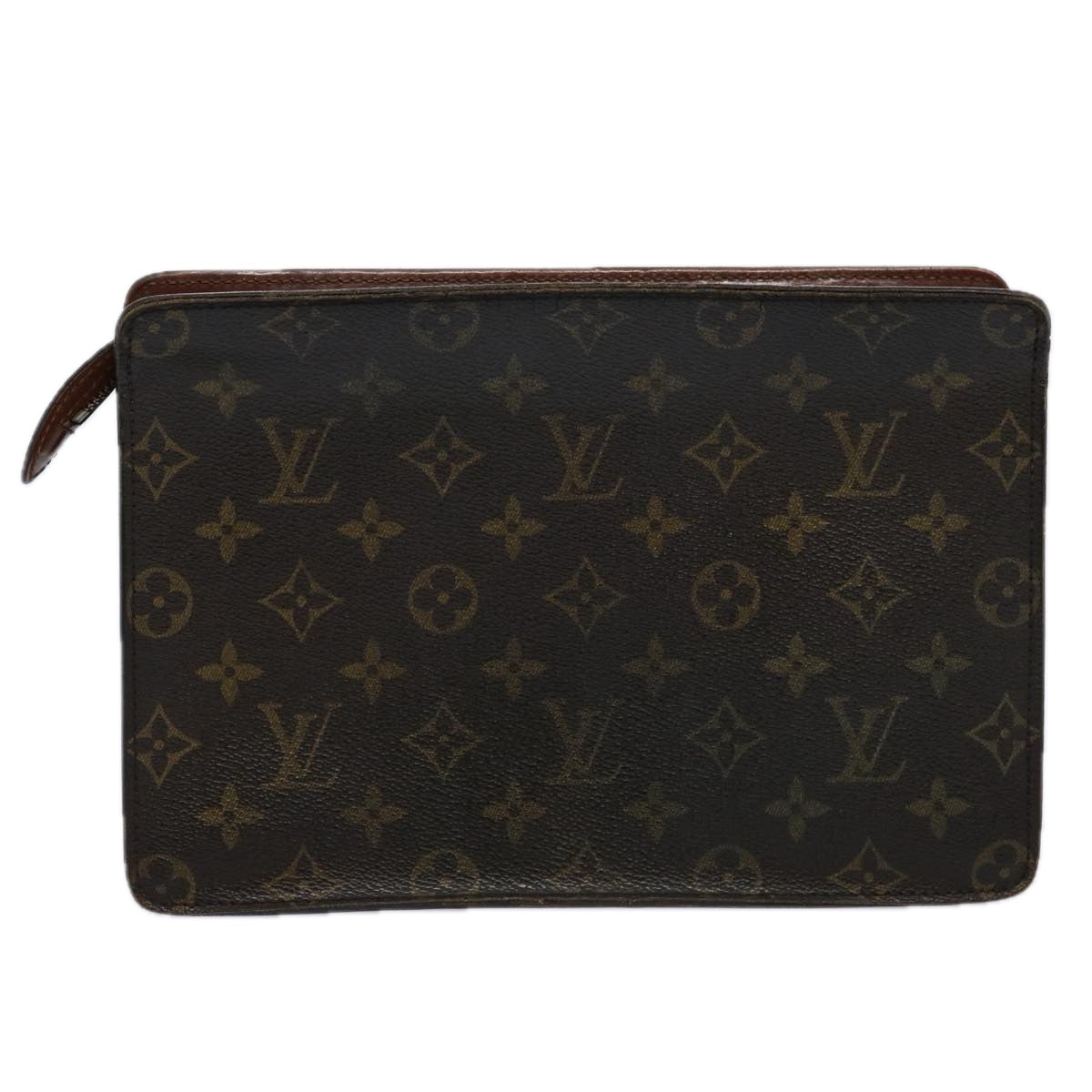 LOUIS VUITTON Monogram Pochette Homme Clutch Bag M51795 LV 62270