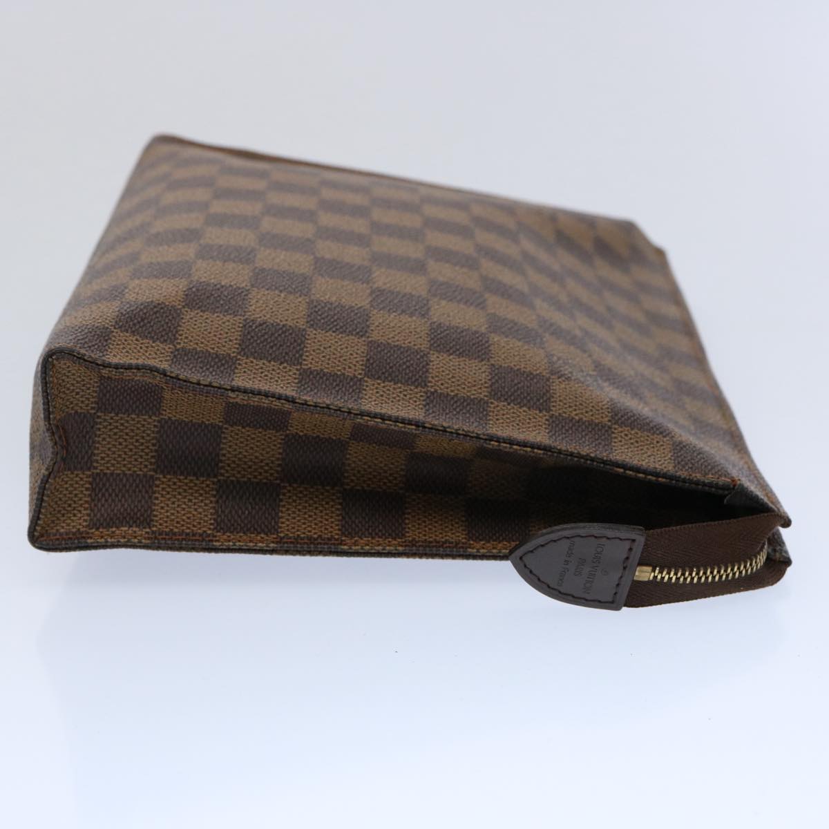 LOUIS VUITTON Damier Ebene Poche Toilette 26 Pouch N47543 LV 62271