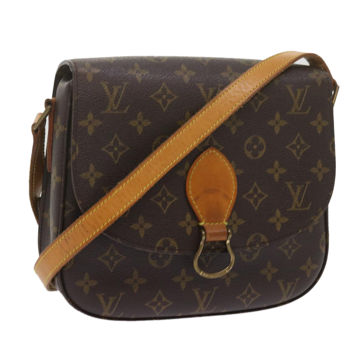 LOUIS VUITTON Monogram Saint Cloud GM Shoulder Bag M51242 LV 62275