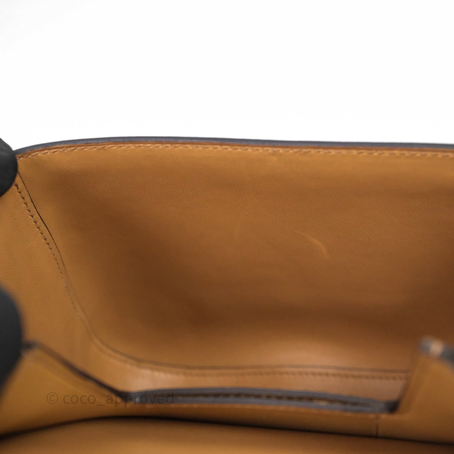 Hermès Della Cavalleria Mini Bag Alezan 3G Epsom Palladium Hardware
