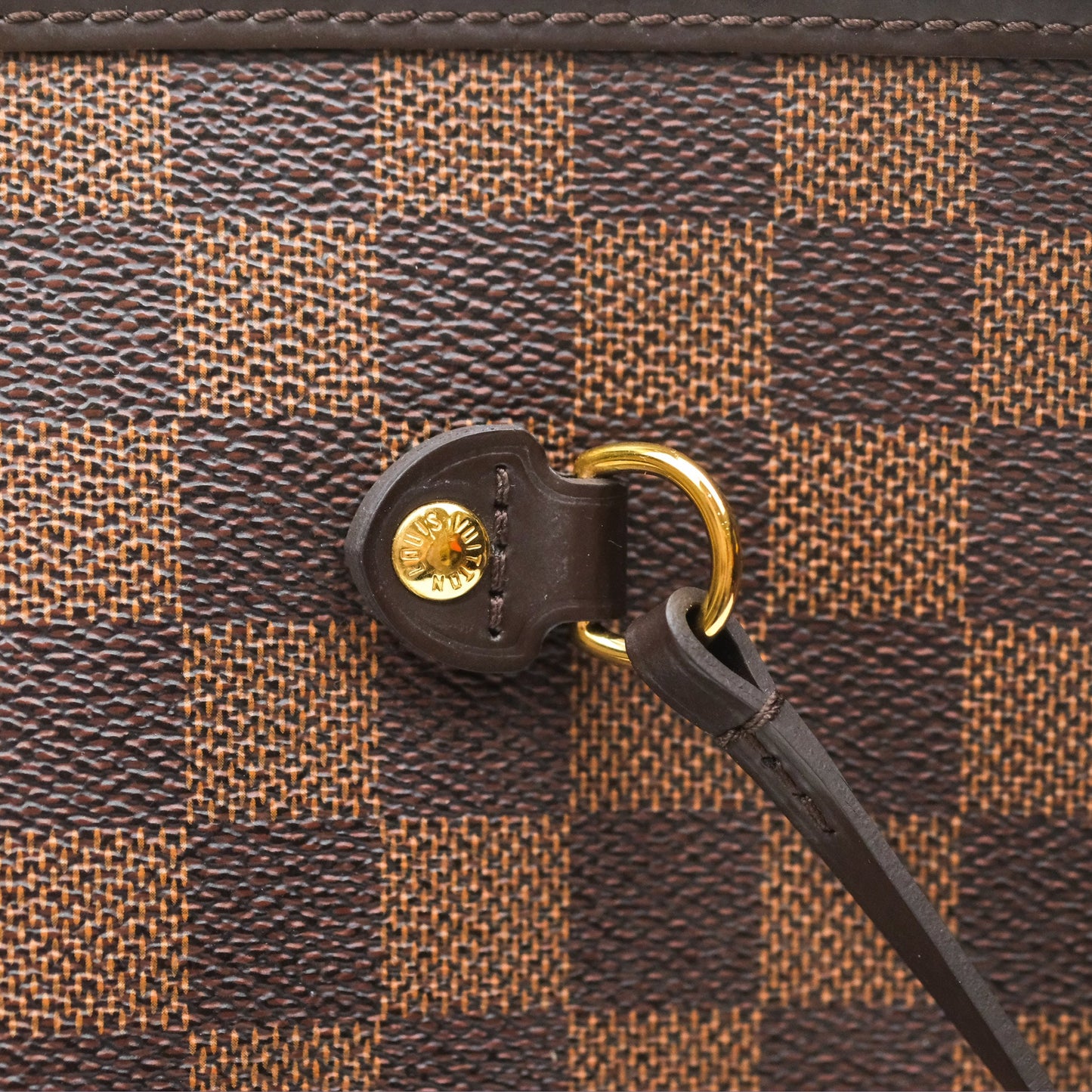 Louis Vuitton Neverfull Tote Bag GM Damier Ebene