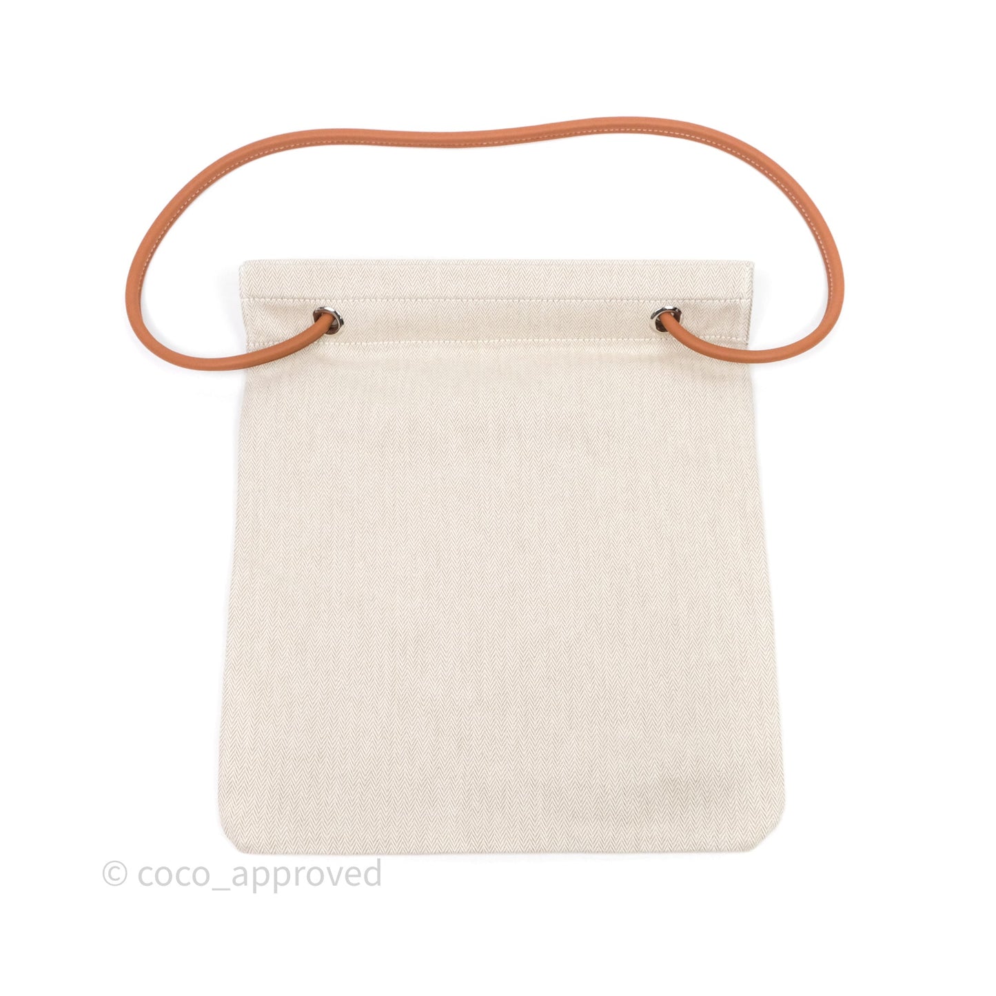 Hermès Aline Canvas Tote Bag