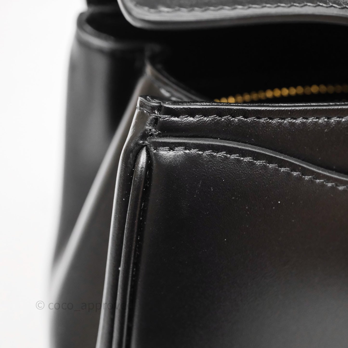 Celine Mini 16 Bag in Satinated Calfskin Black