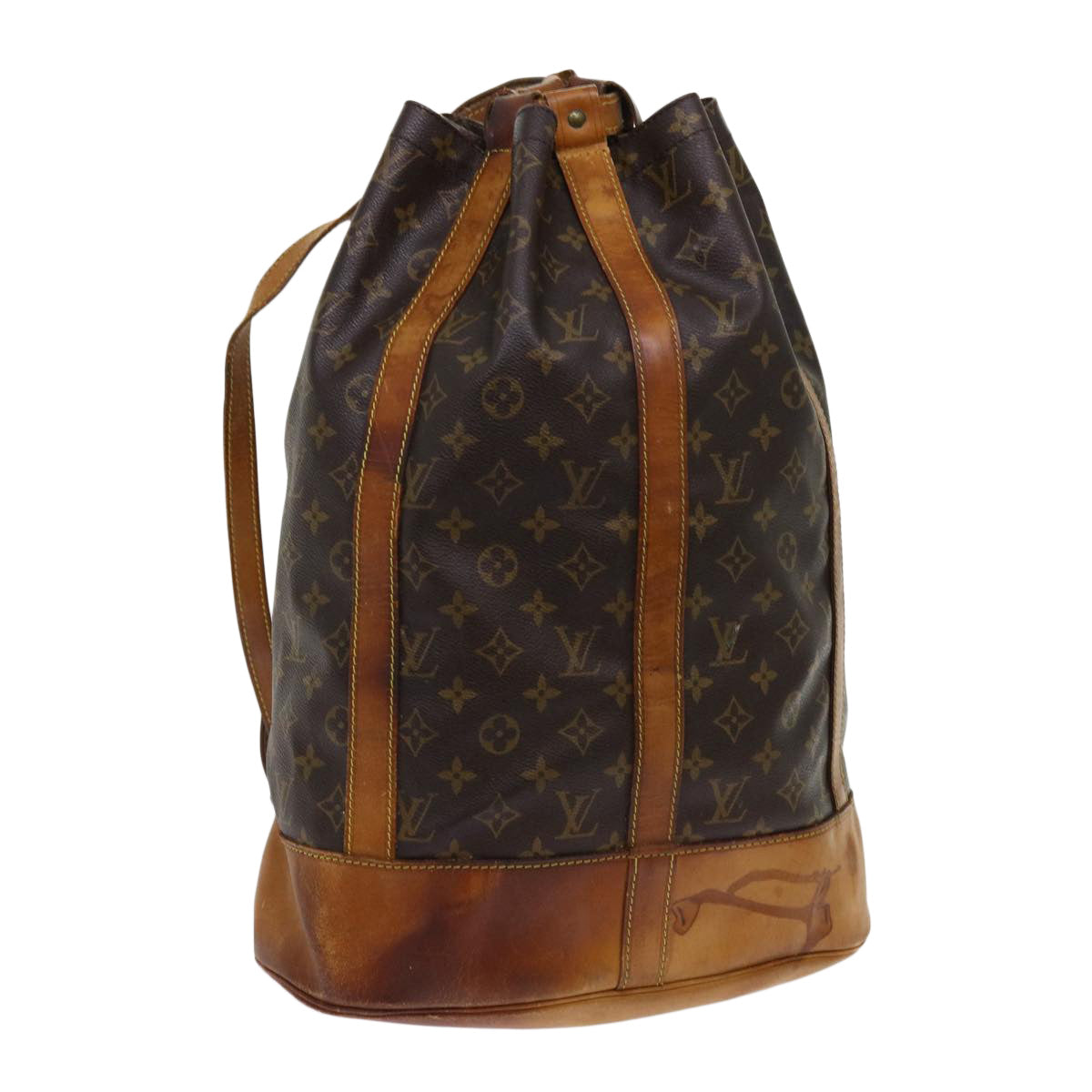 LOUIS VUITTON Monogram Randonnee GM Shoulder Bag M42244 LV 62354