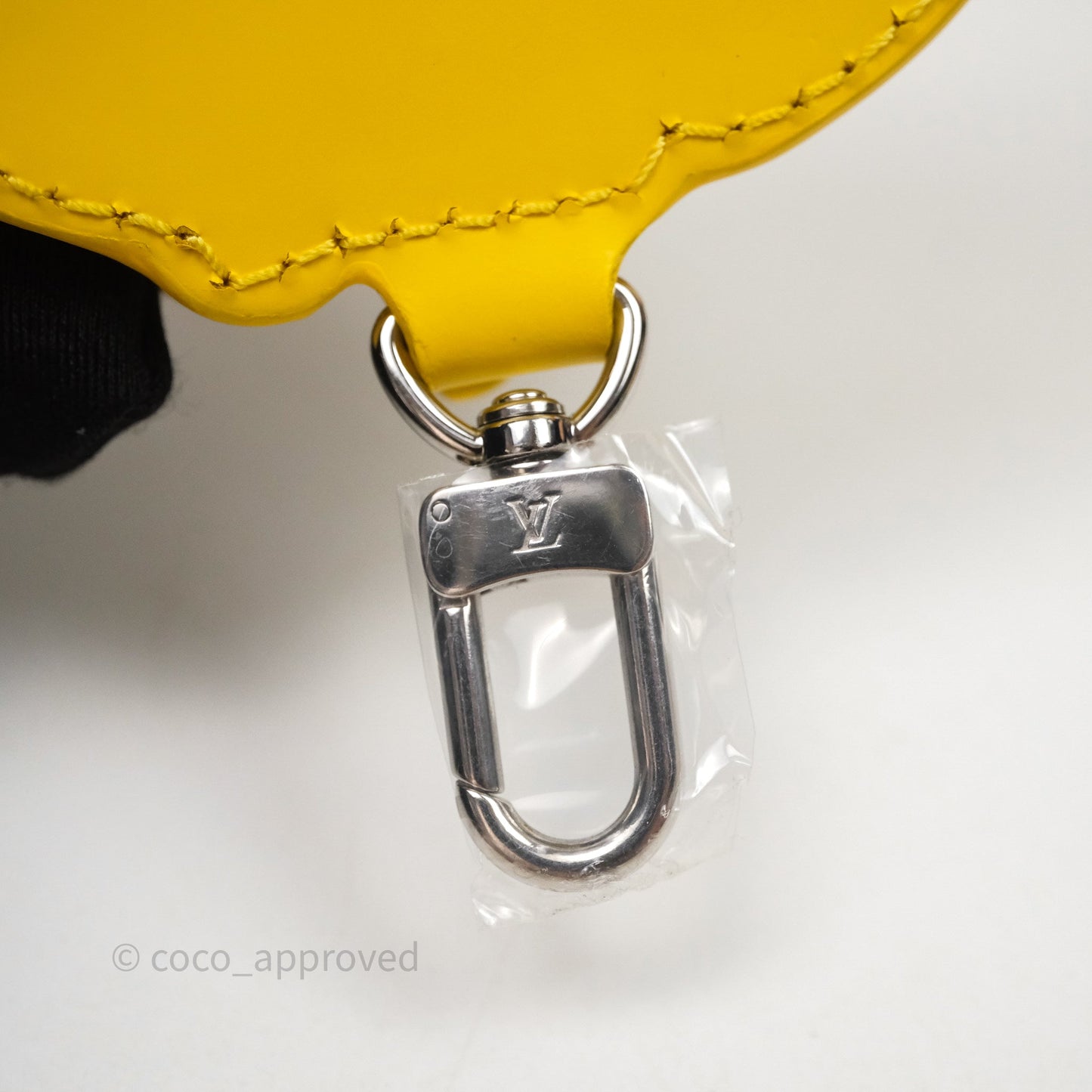 Louis Vuitton x Yayoi Kusama Epi Marellini Bag Infinity Dots Yellow Silver Hardware