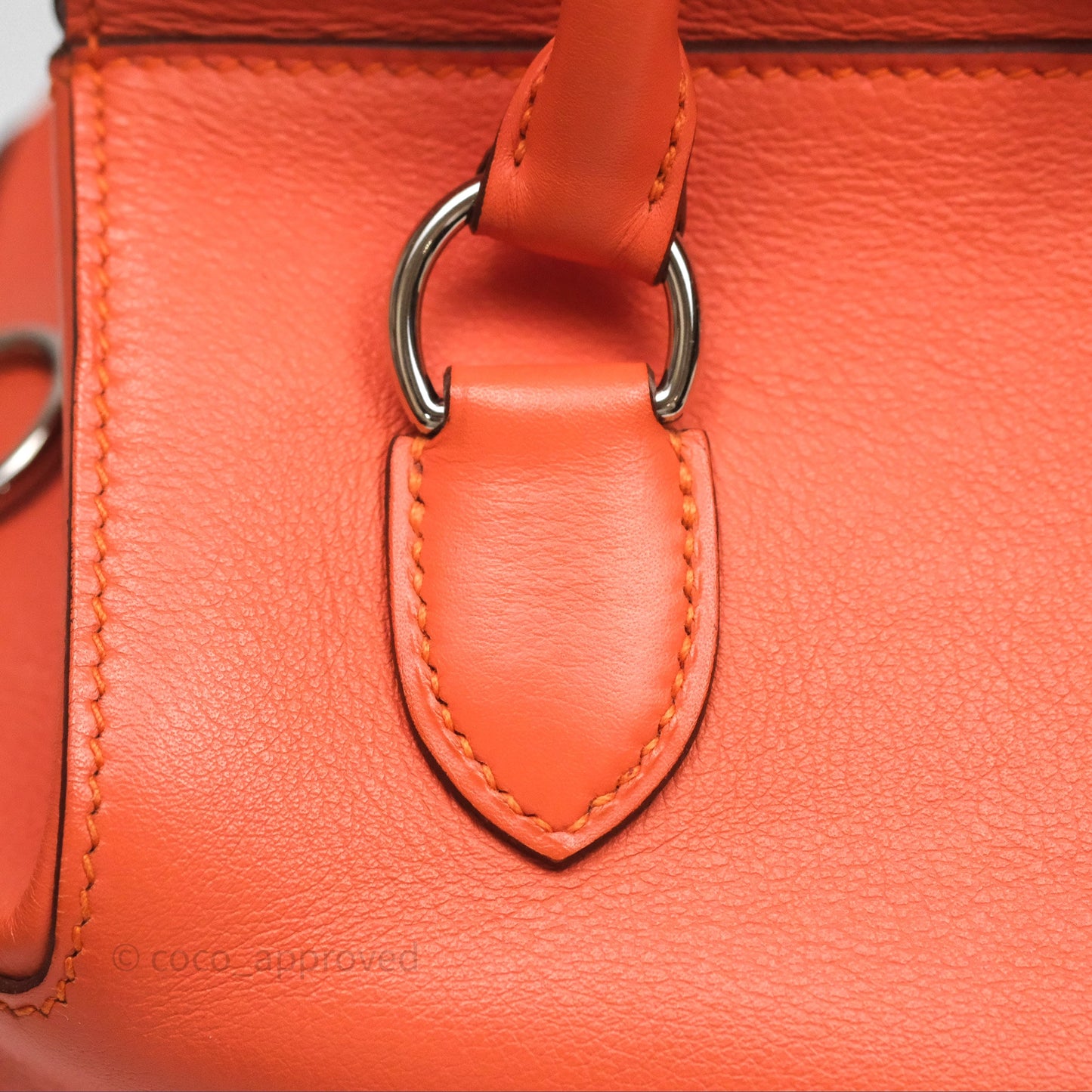 Hermès ToolBox 20 Mangue 9Z Evercolor Palladium Hardware