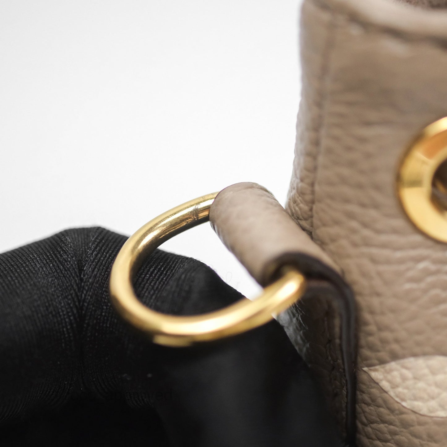 Louis Vuitton Nano Noe Monogram Dove/Cream Canvas