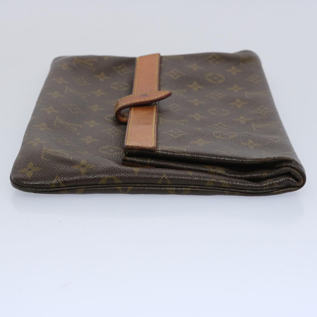 LOUIS VUITTON Monogram Pochette Priant Clutch Bag M51805 LV 62402