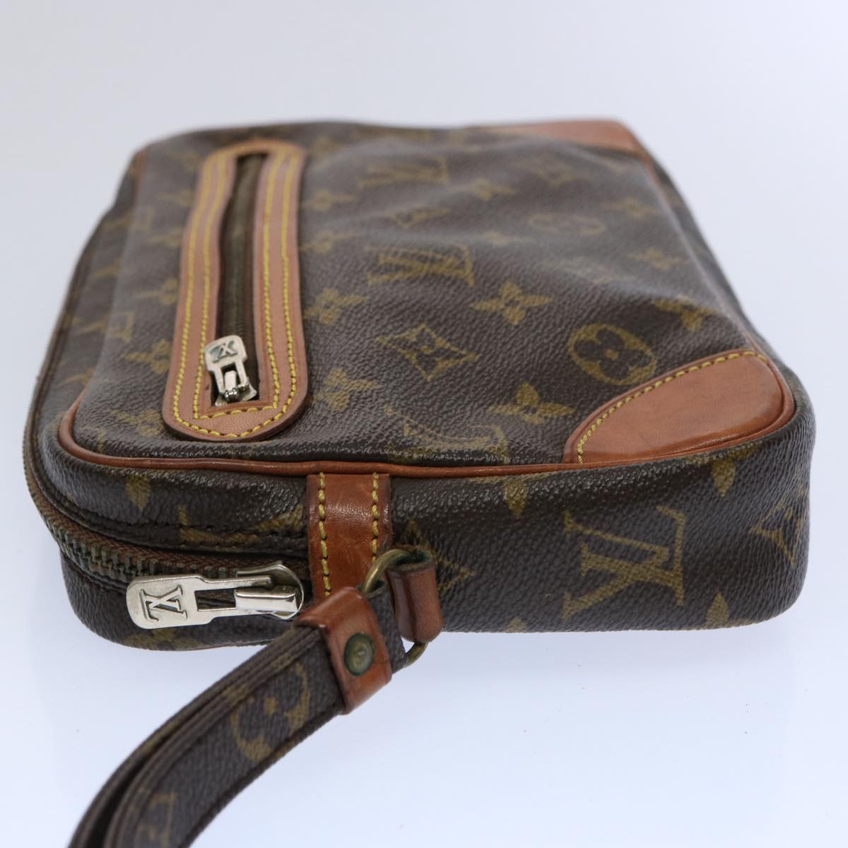 LOUIS VUITTON Monogram Marly Dragonne GM Clutch Bag M51825 LV 62457