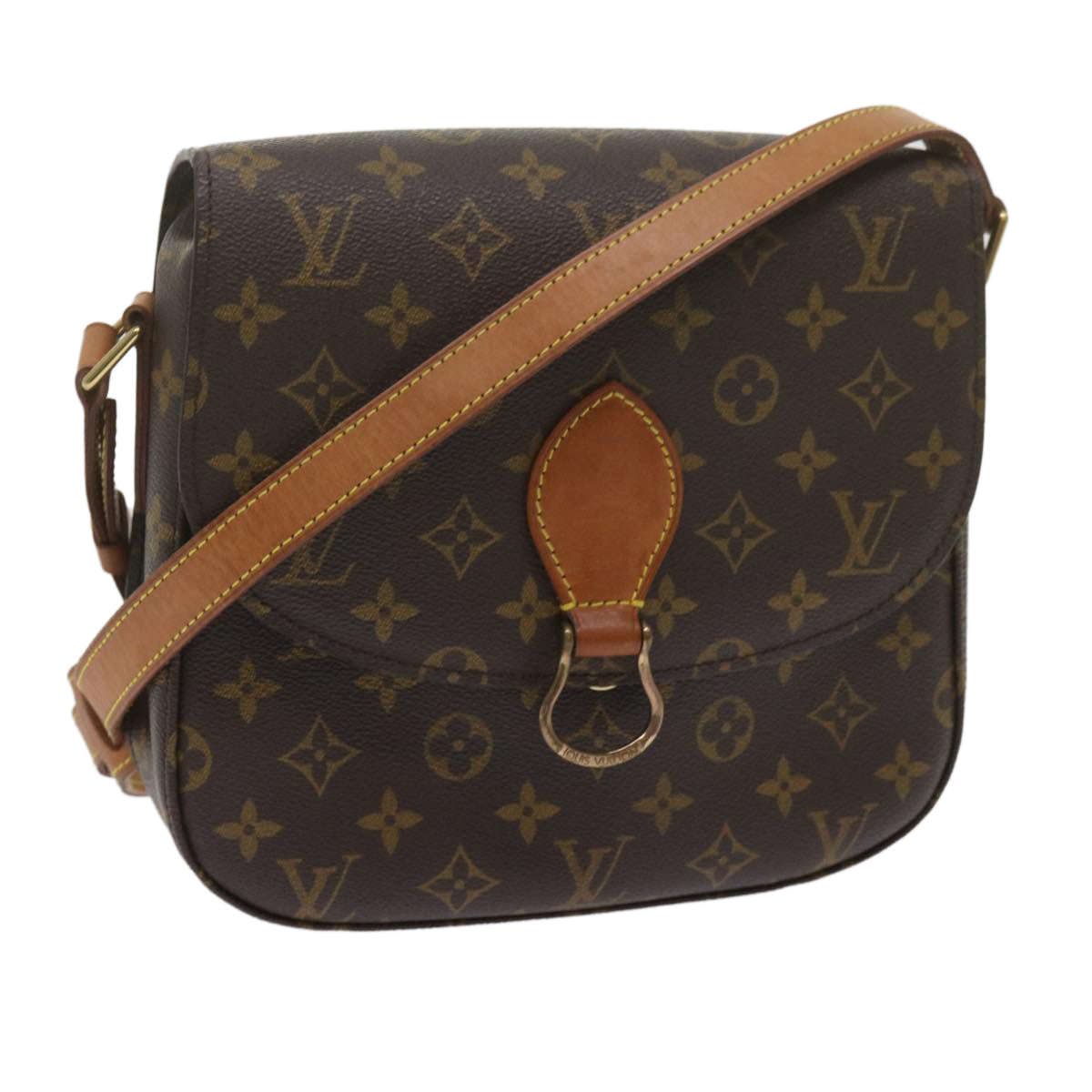 LOUIS VUITTON Monogram Saint Cloud GM Shoulder Bag M51242 LV 62465