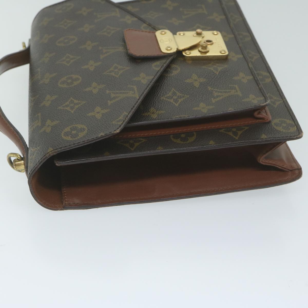 LOUIS VUITTON Monogram Monceau 28 Hand Bag 2way M51185 LV 62474
