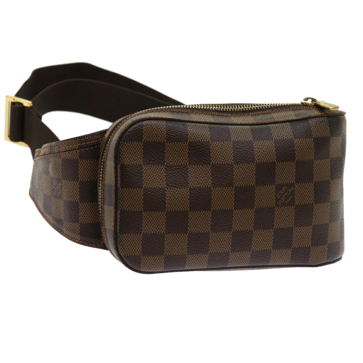 LOUIS VUITTON Damier Ebene Geronimos Shoulder Bag N51994 LV 62483