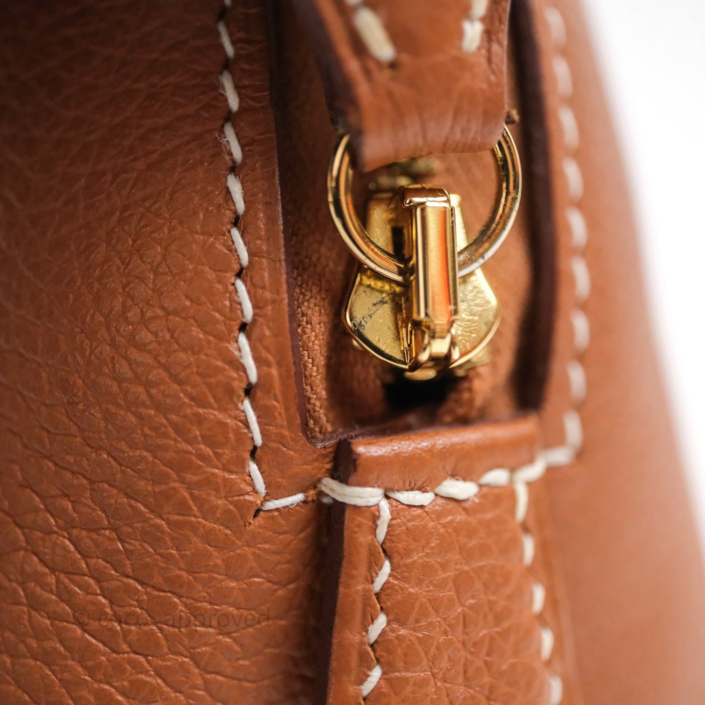 Hermès Bolide Mini 1923 Gold Evercolor Gold Hardware