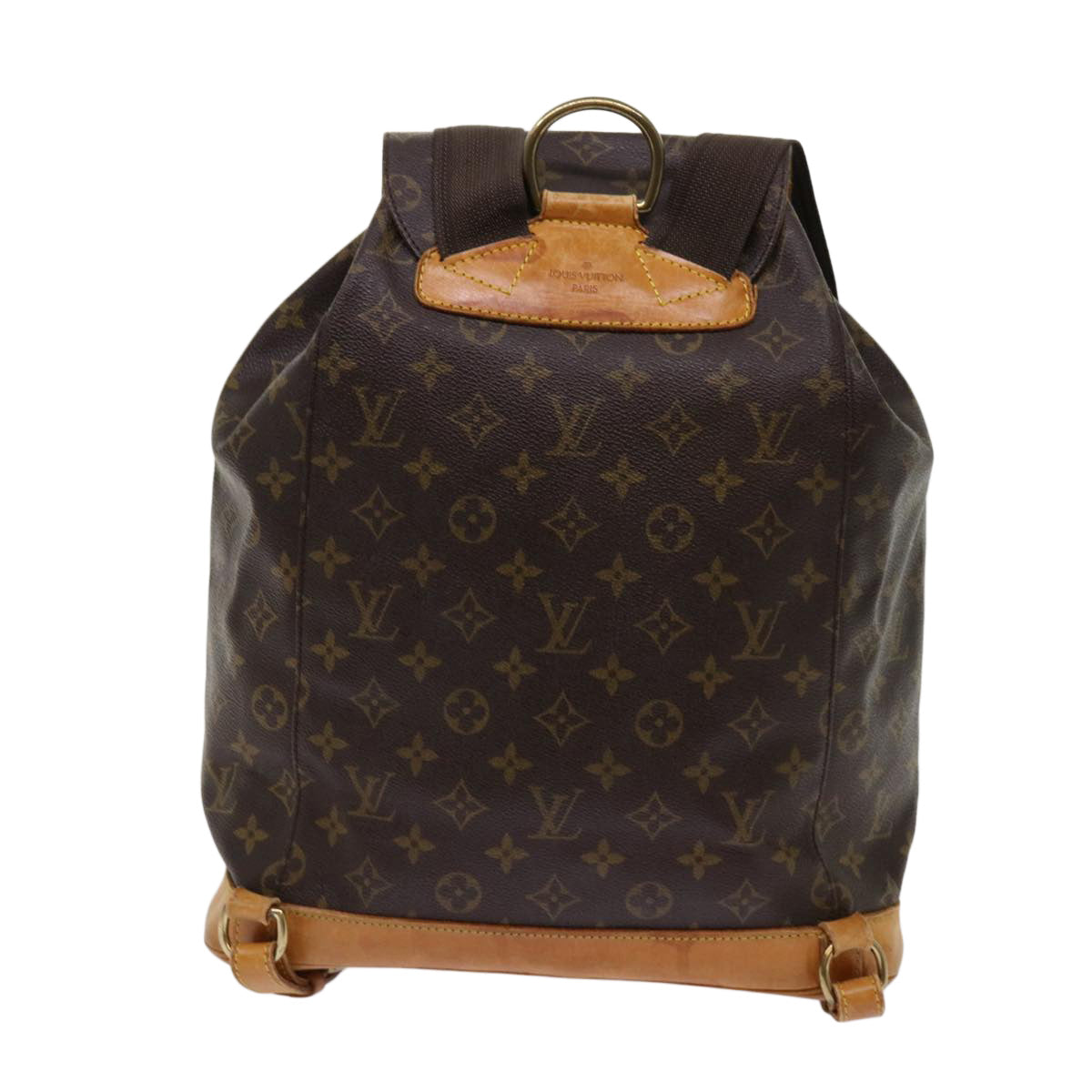 LOUIS VUITTON Monogram Montsouris GM Backpack M51135 LV 62513