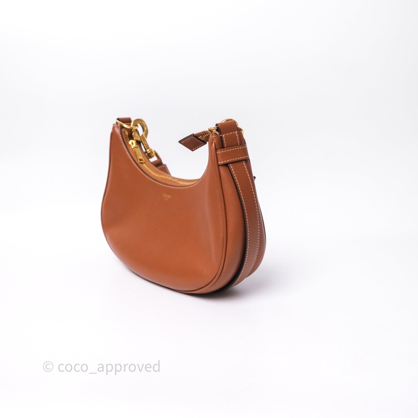 Celine Ava Bag In Smooth Calfskin Tan