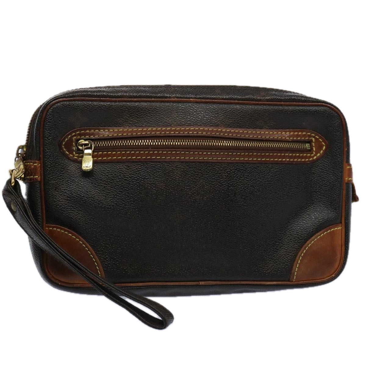 LOUIS VUITTON Monogram Marly Dragonne GM Clutch Bag M51825 LV 62545
