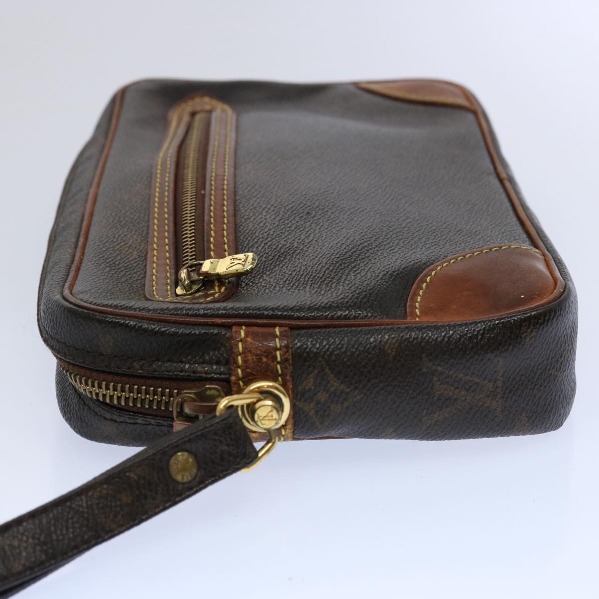 LOUIS VUITTON Monogram Marly Dragonne GM Clutch Bag M51825 LV 62545