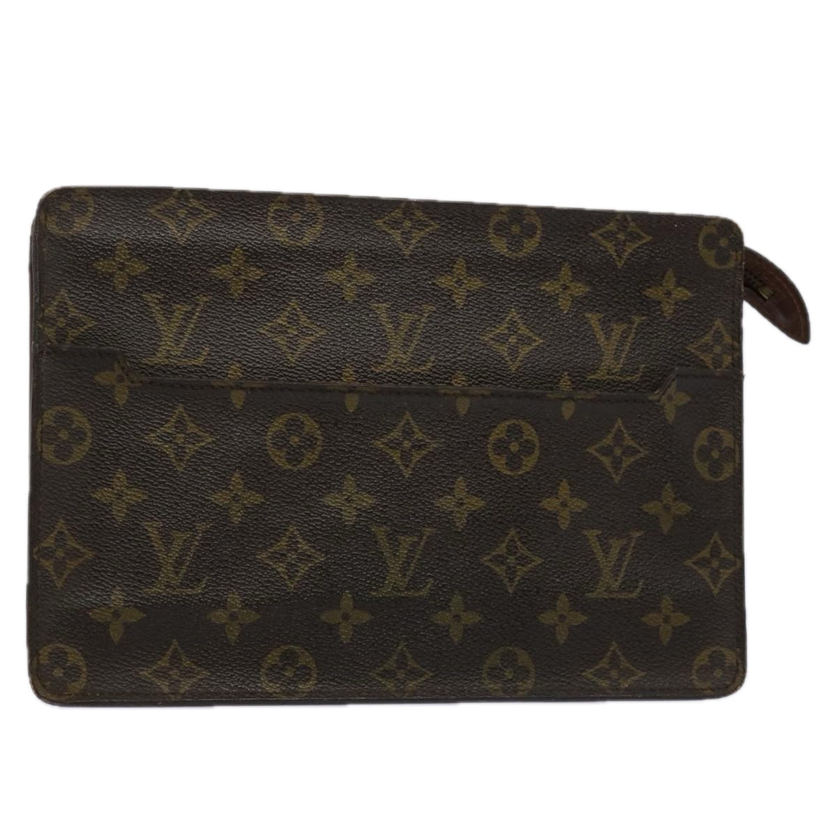 LOUIS VUITTON Monogram Pochette Homme Clutch Bag M51795 LV 62548