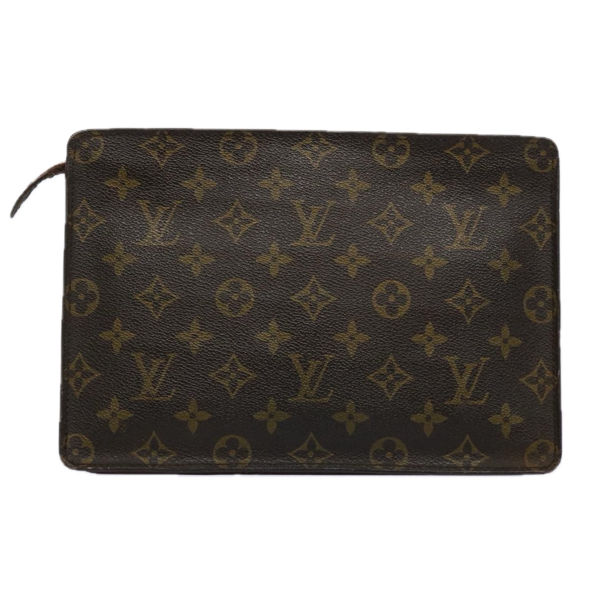 LOUIS VUITTON Monogram Pochette Homme Clutch Bag M51795 LV 62548