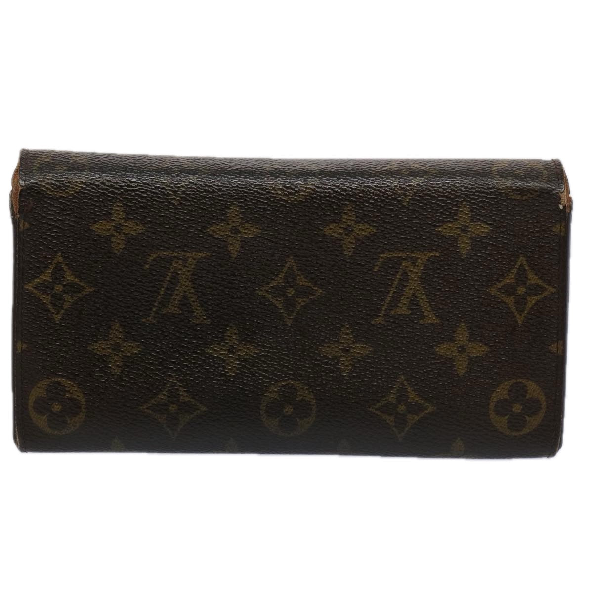LOUIS VUITTON Monogram Pochette Porte Monnaie Credit Wallet M61725 62556