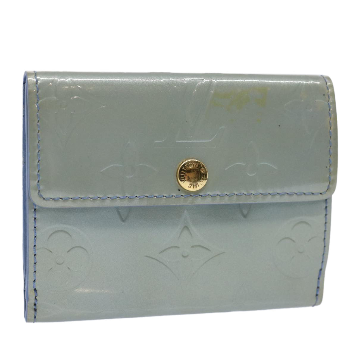 LOUIS VUITTON Monogram Vernis Ludlow Coin Purse Lavande M91243 LV 62557
