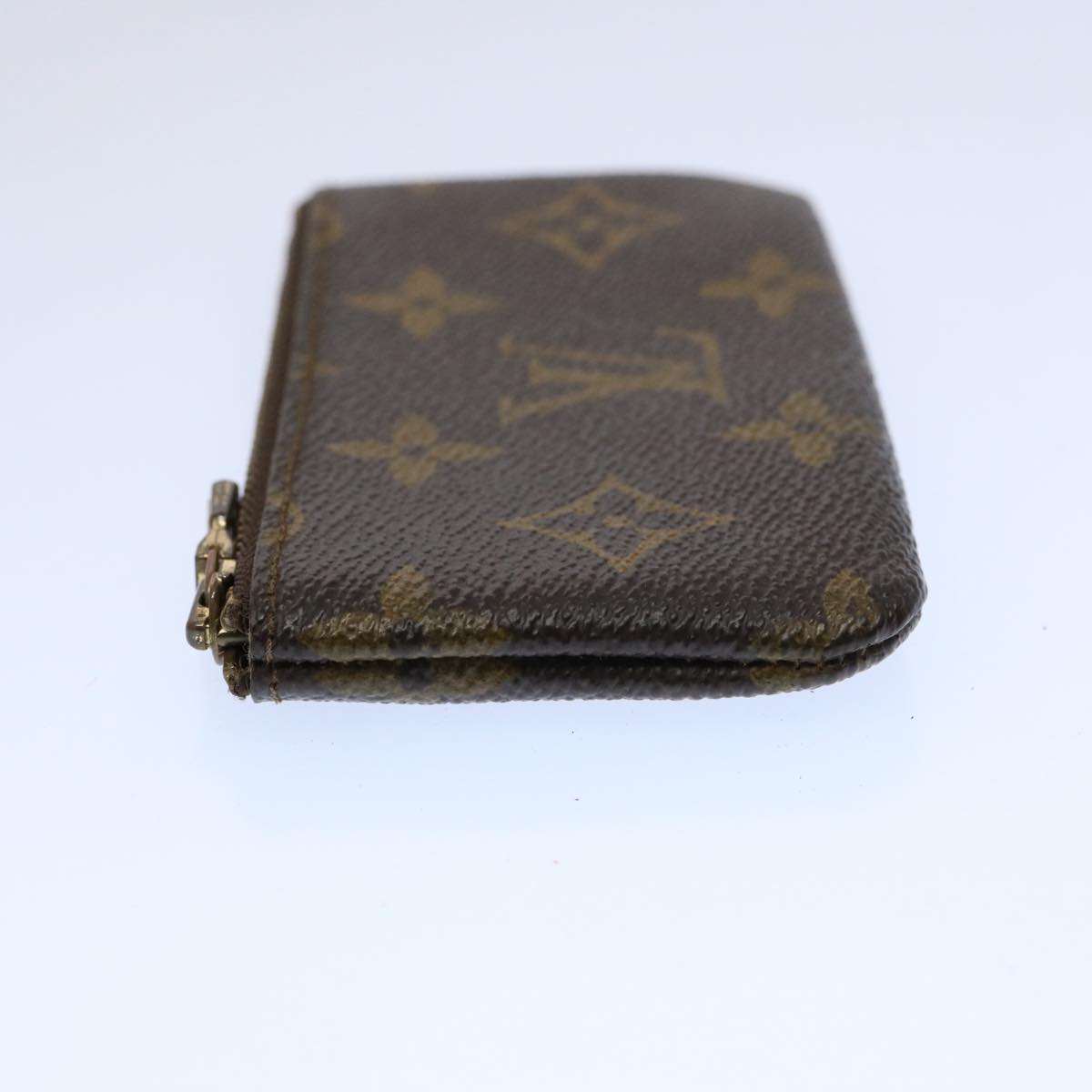 LOUIS VUITTON Monogram Pochette Cles Coin Purse M62650 LV 62558