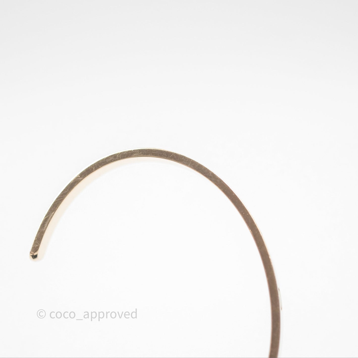 Cartier Love Bracelet Open Classic Model Rose Gold